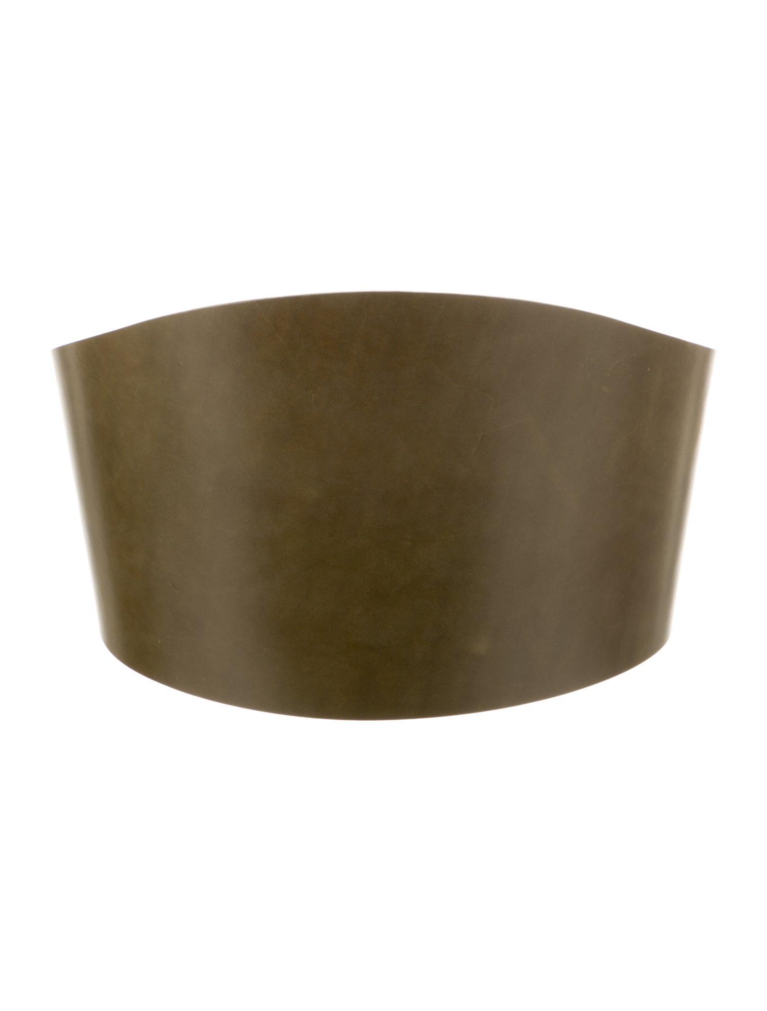 Déhanche Wide Leather Waist Belt