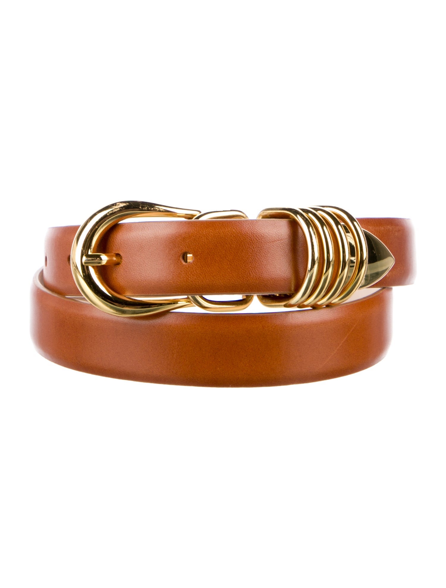 Déhanche Skinny Leather Belt