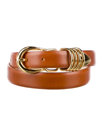 Déhanche Skinny Leather Belt