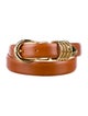 Déhanche Skinny Leather Belt