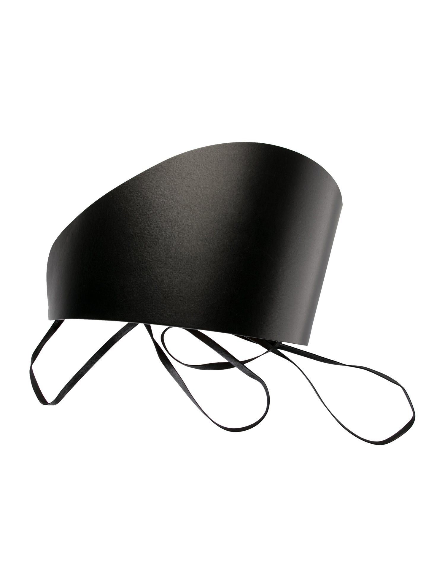 Déhanche Wide Leather Waist Belt