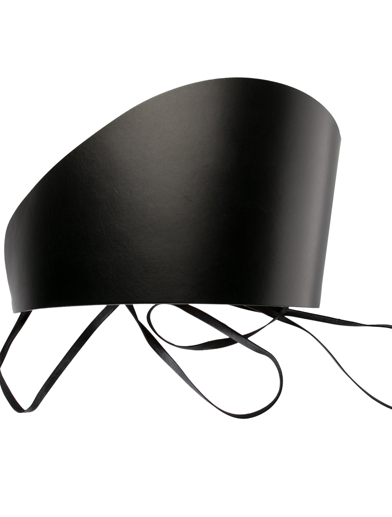 Déhanche Wide Leather Waist Belt