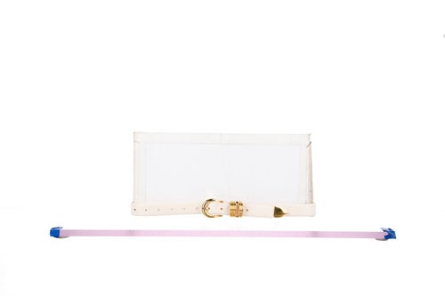 Déhanche Skinny Leather Belt