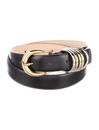 Déhanche Skinny Leather Belt