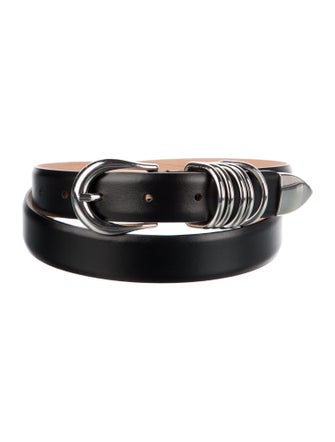 Déhanche Skinny Leather Belt
