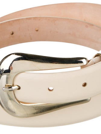 Déhanche Skinny Leather Waist Belt