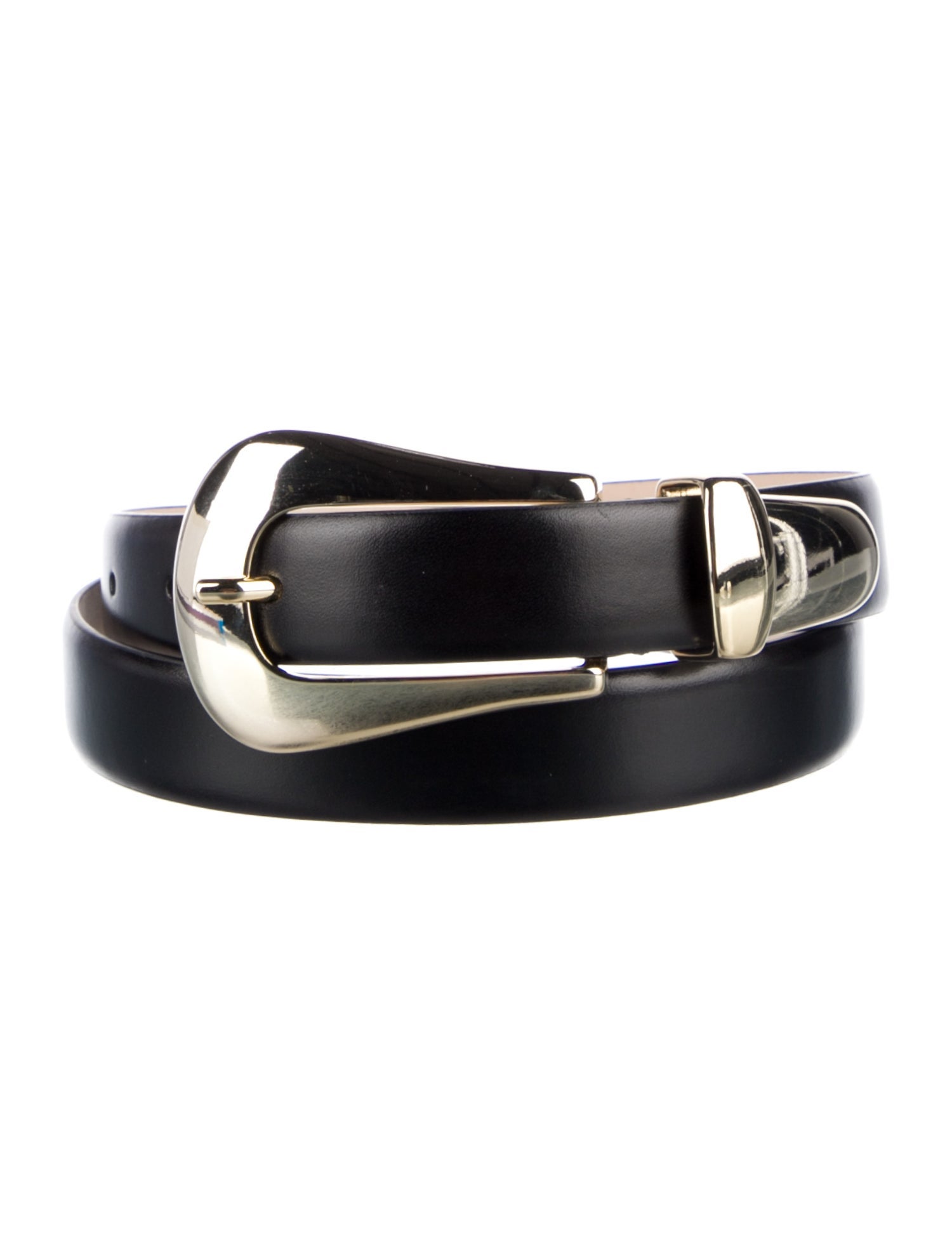 Déhanche Skinny Leather Belt w/ Tags