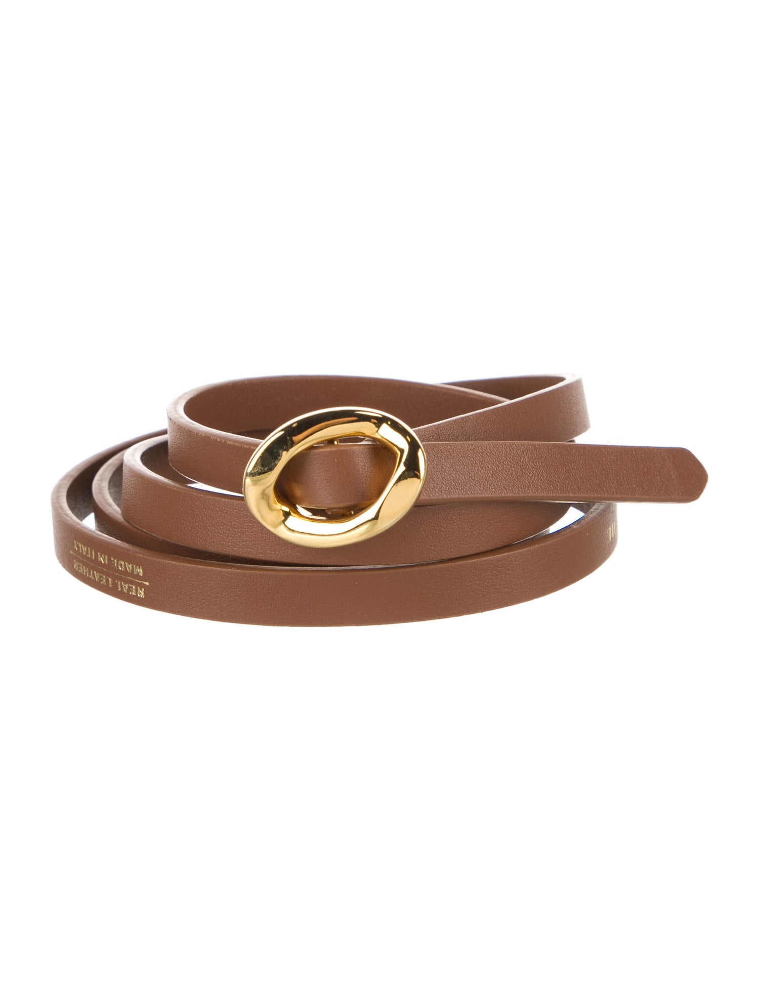 Déhanche Skinny Leather Belt