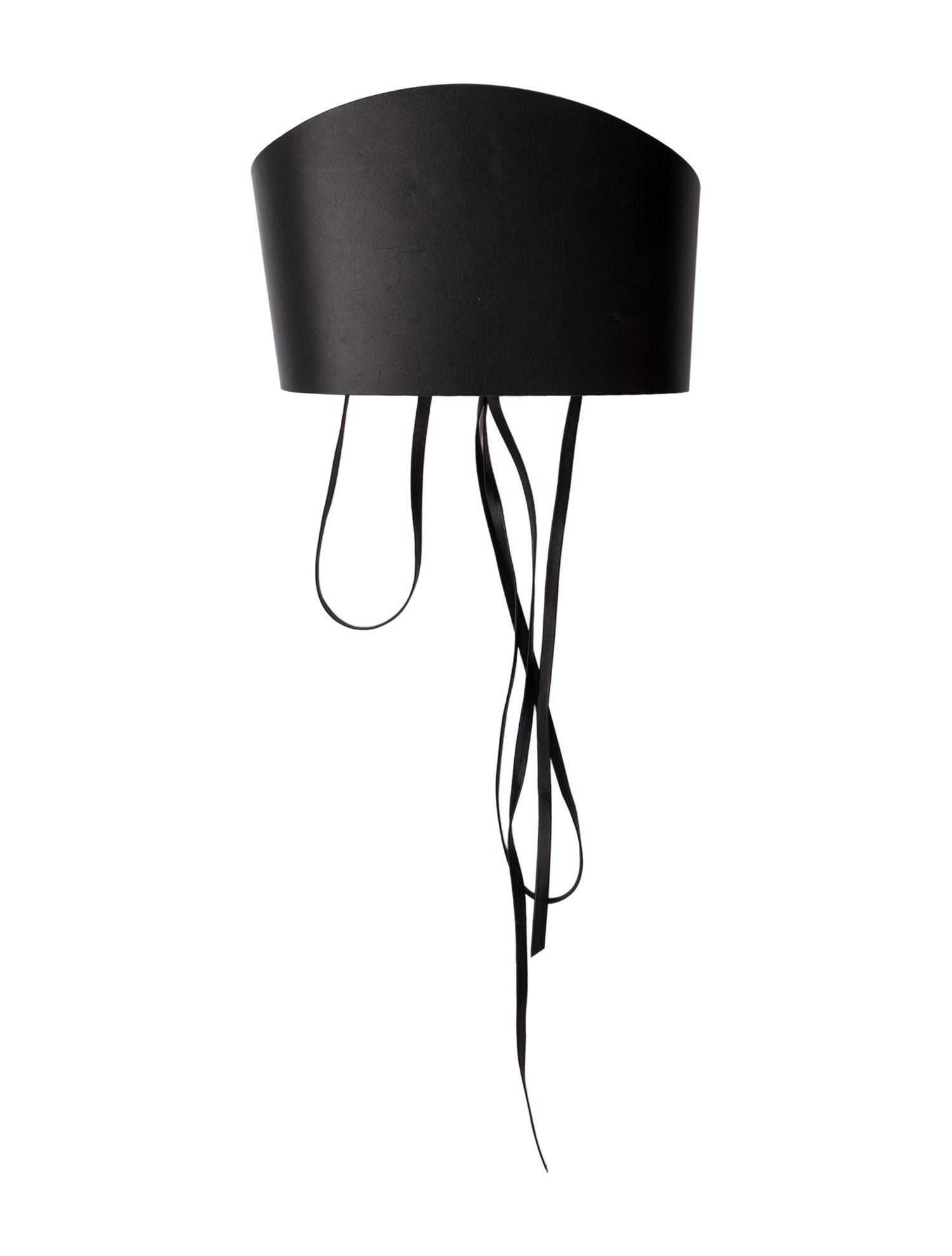 Déhanche Wide Leather Waist Belt