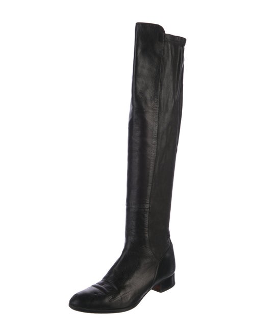 Duccio Del Duca Leather Riding Boots
