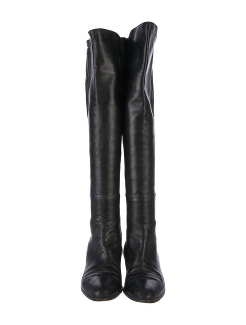 Duccio Del Duca Leather Riding Boots
