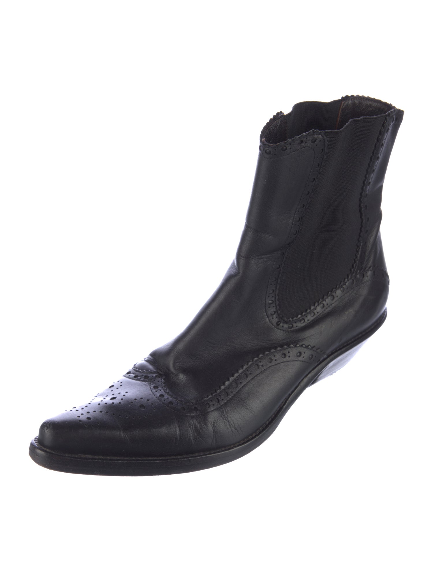 Duccio Del Duca Leather Boots