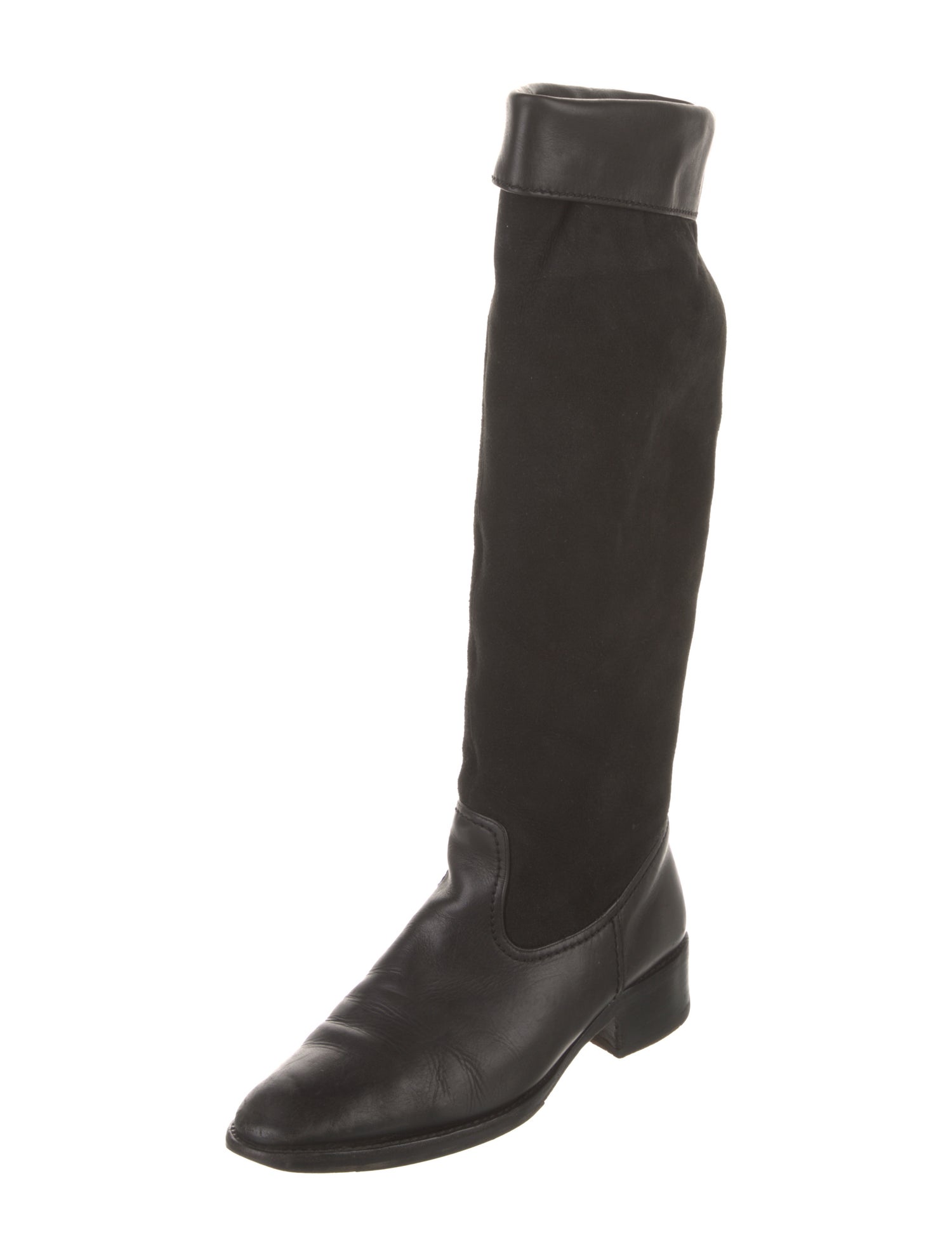 Duccio Del Duca Suede Riding Boots