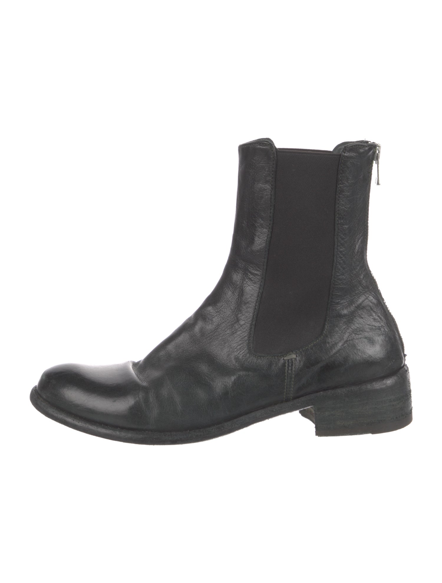 Duccio Del Duca Leather Chelsea Boots
