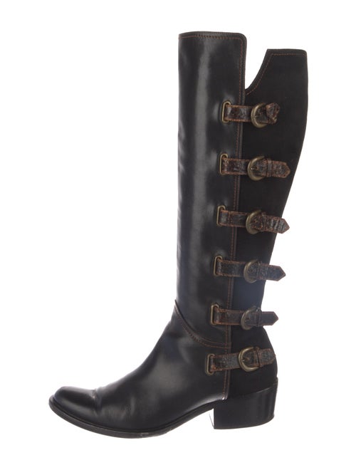 Duccio Del Duca Leather Riding Boots