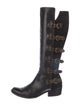 Duccio Del Duca Leather Riding Boots