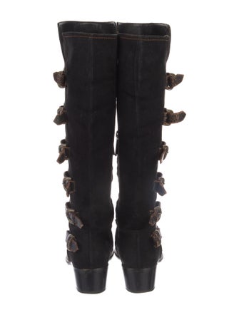 Duccio Del Duca Leather Riding Boots