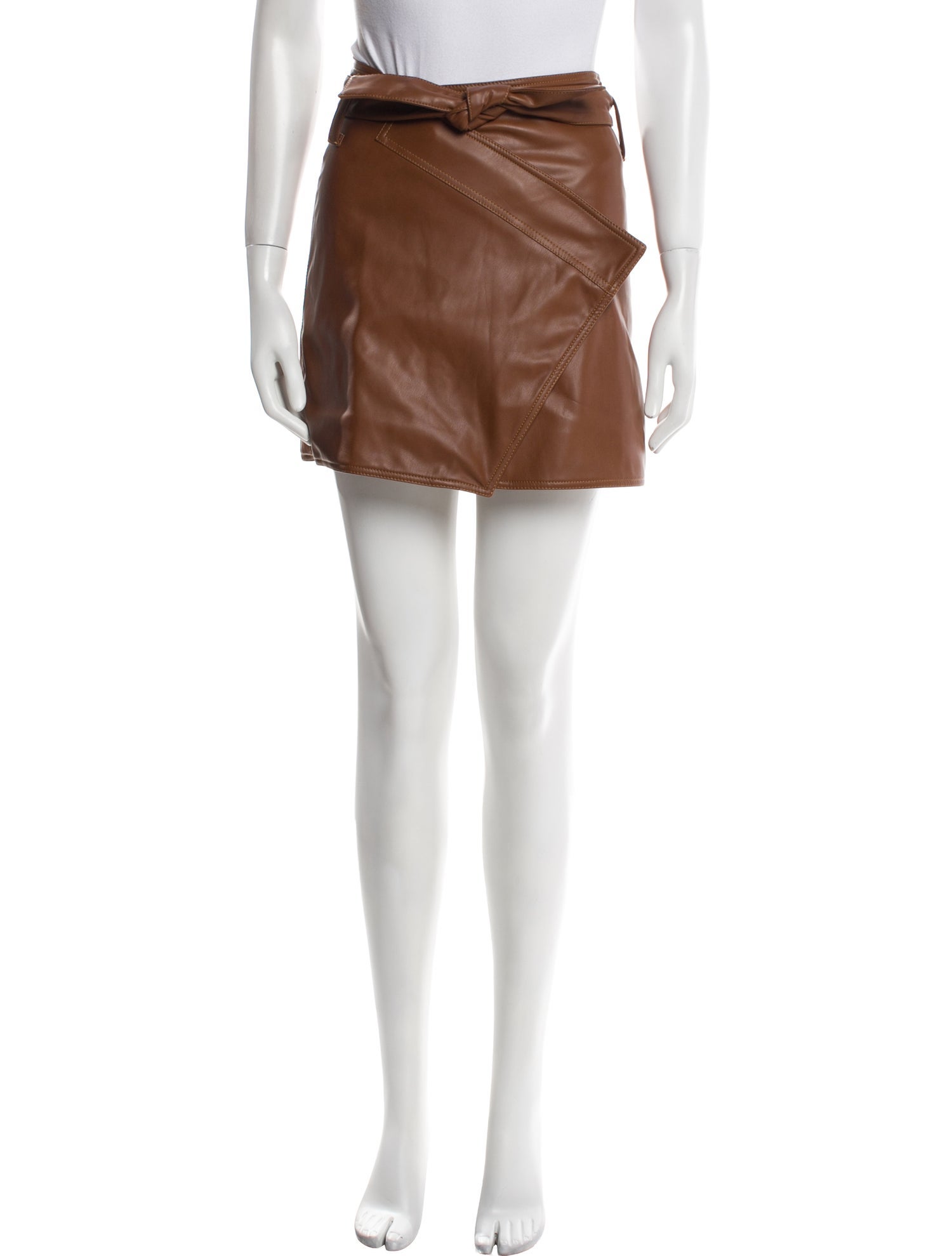 Divine Heritage Studded Accents Mini Skirt
