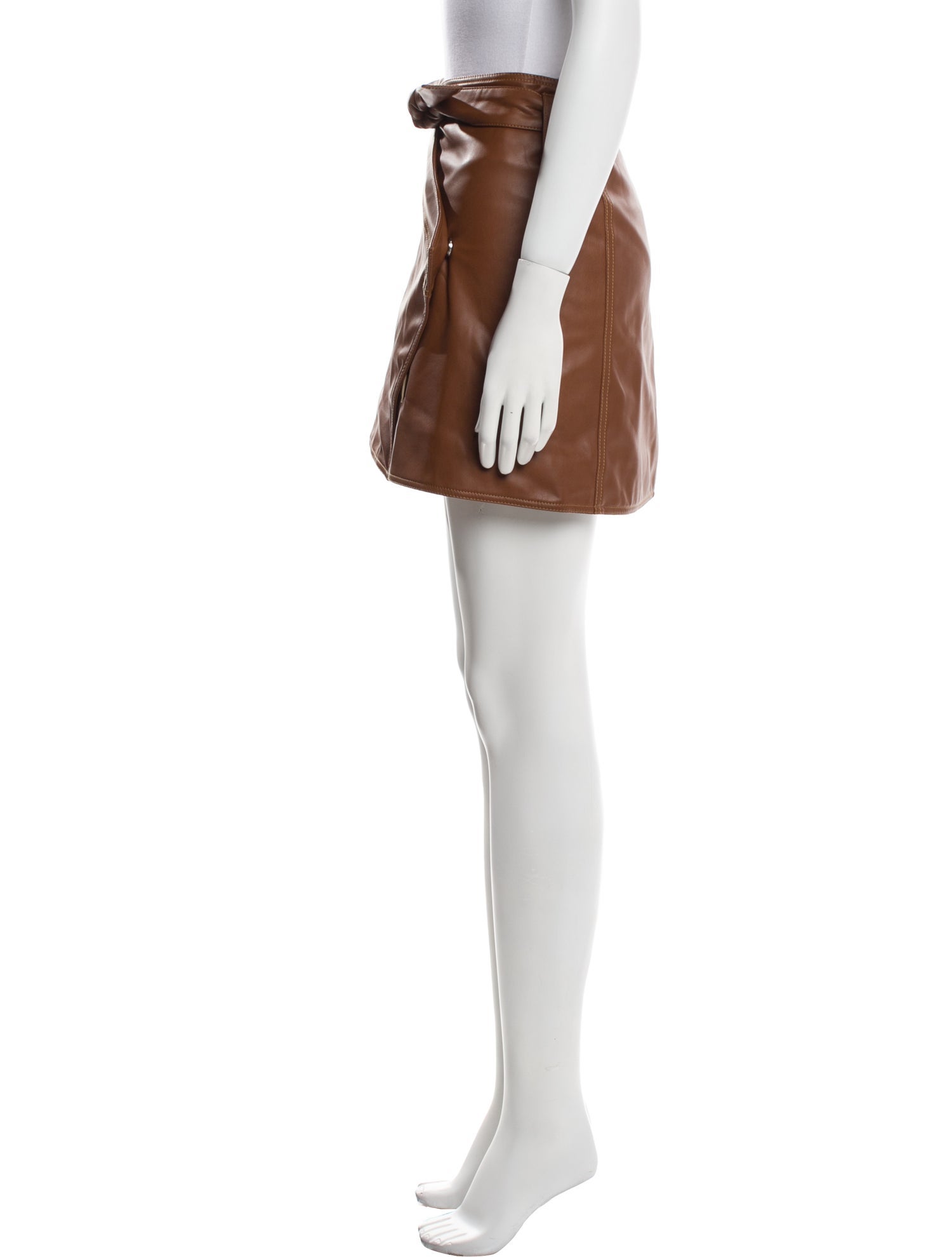 Divine Heritage Studded Accents Mini Skirt