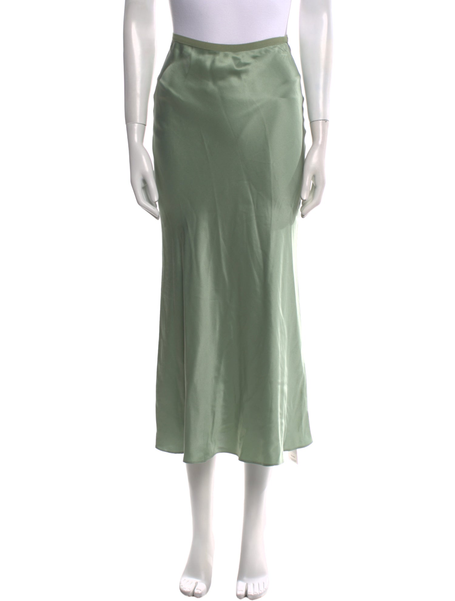 Divine Heritage Silk Midi Length Skirt