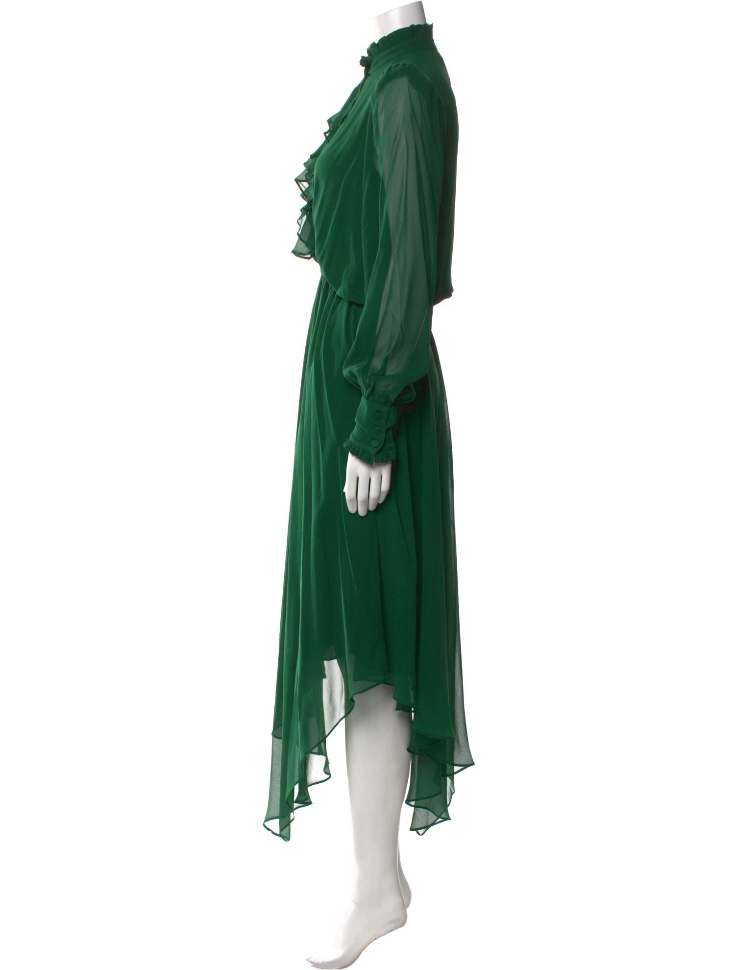 Divine Heritage Silk Long Dress