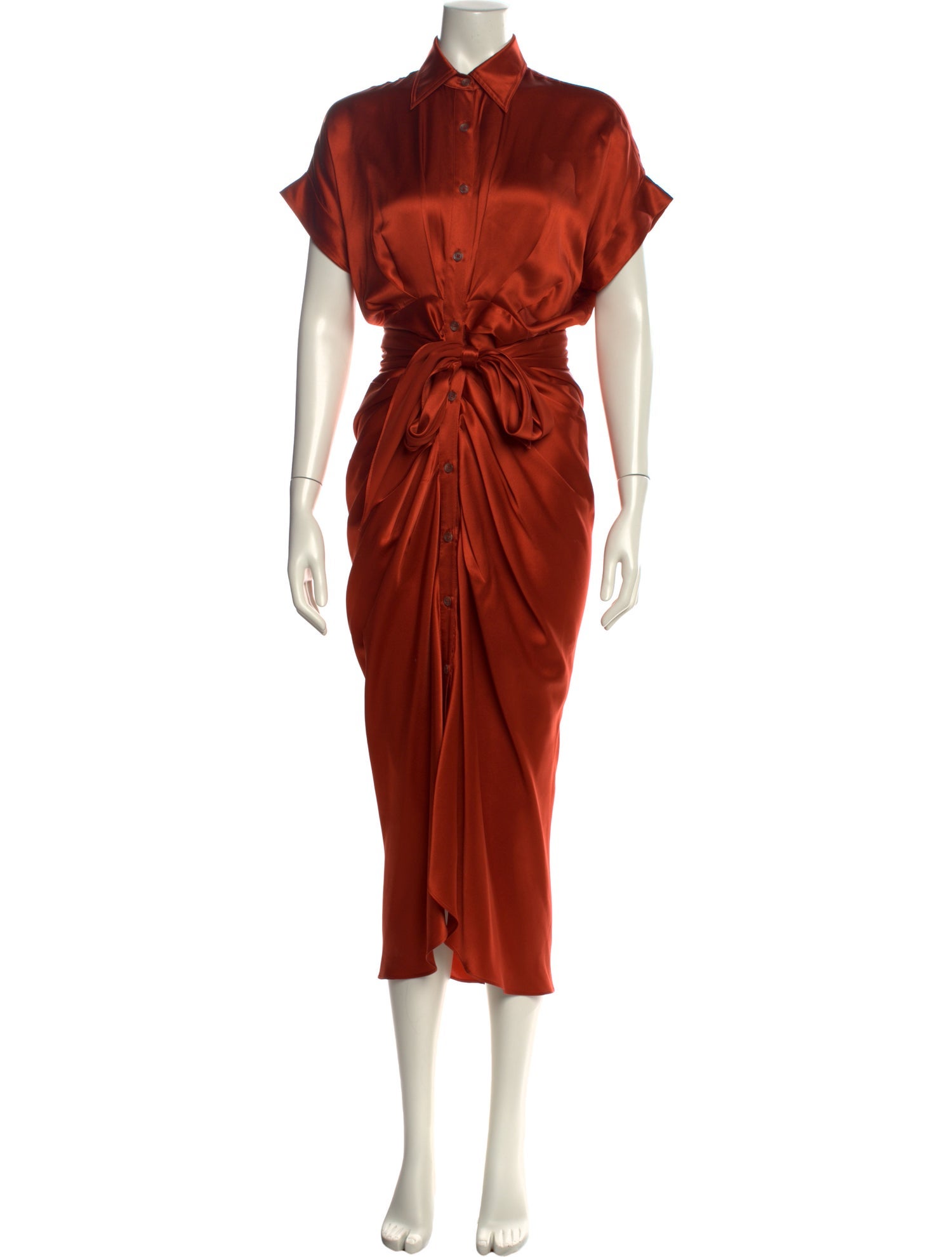 Divine Heritage Silk Long Dress