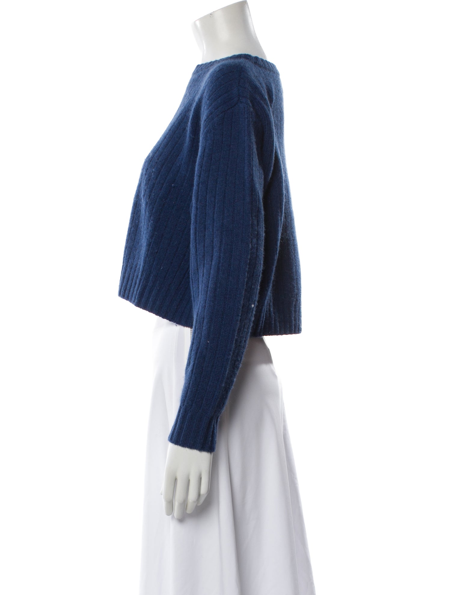 Divine Heritage Merino Wool Bateau Neckline Sweater