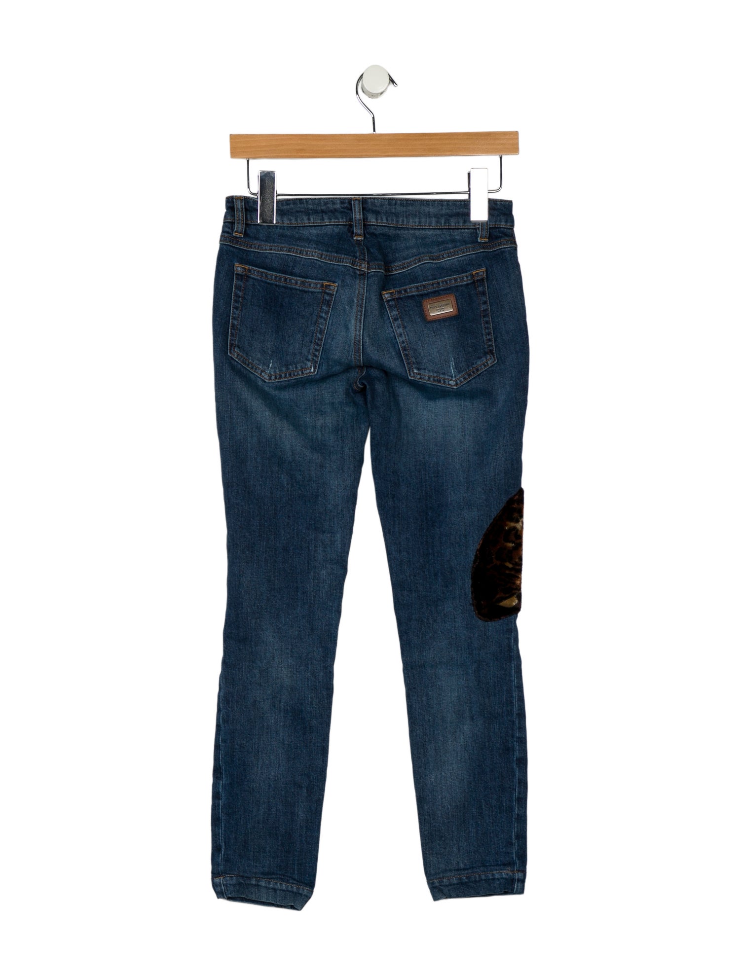 Dolce & Gabbana x Persol Low-Rise Skinny Leg Jeans