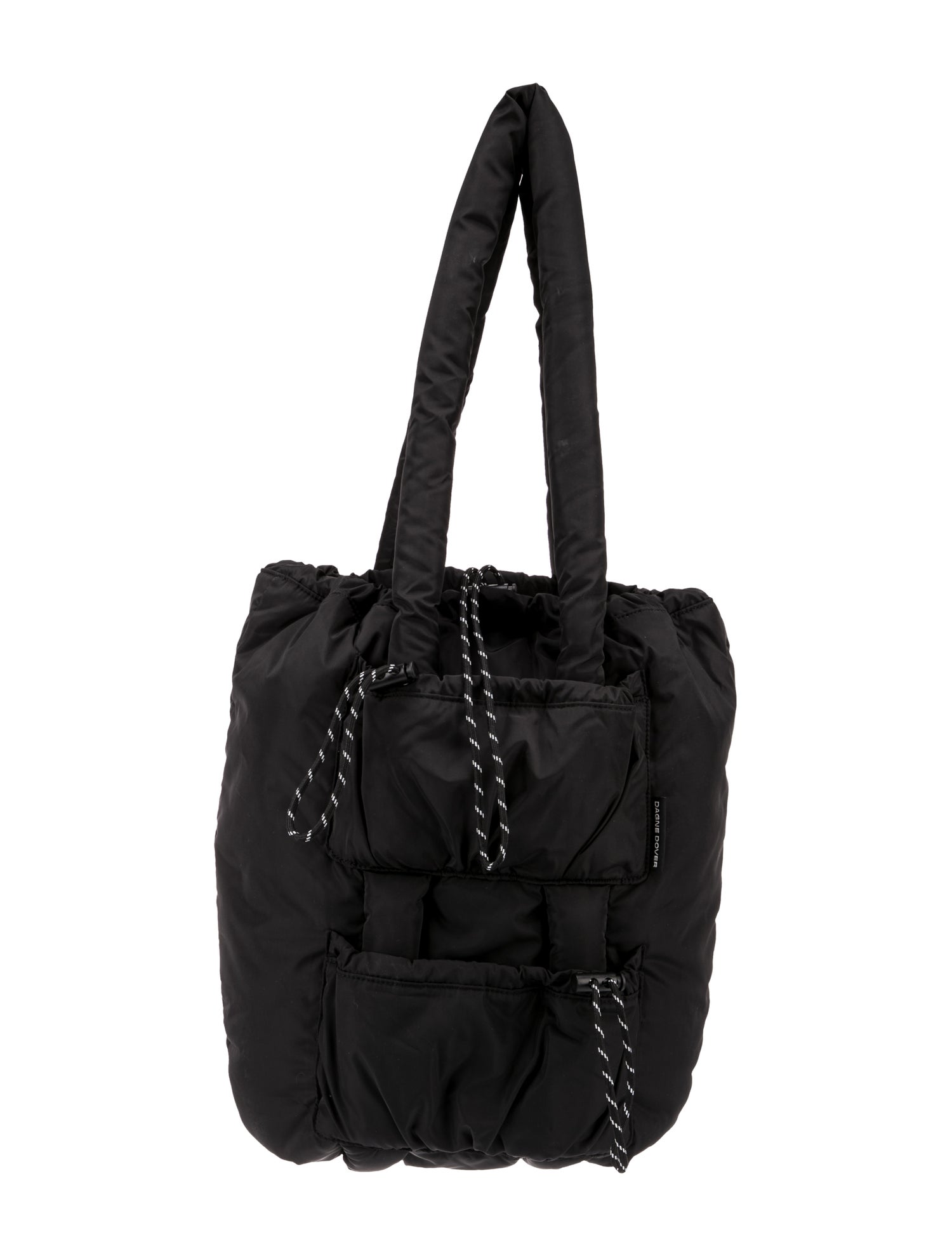 Dagne Dover Nylon Bucket Bag
