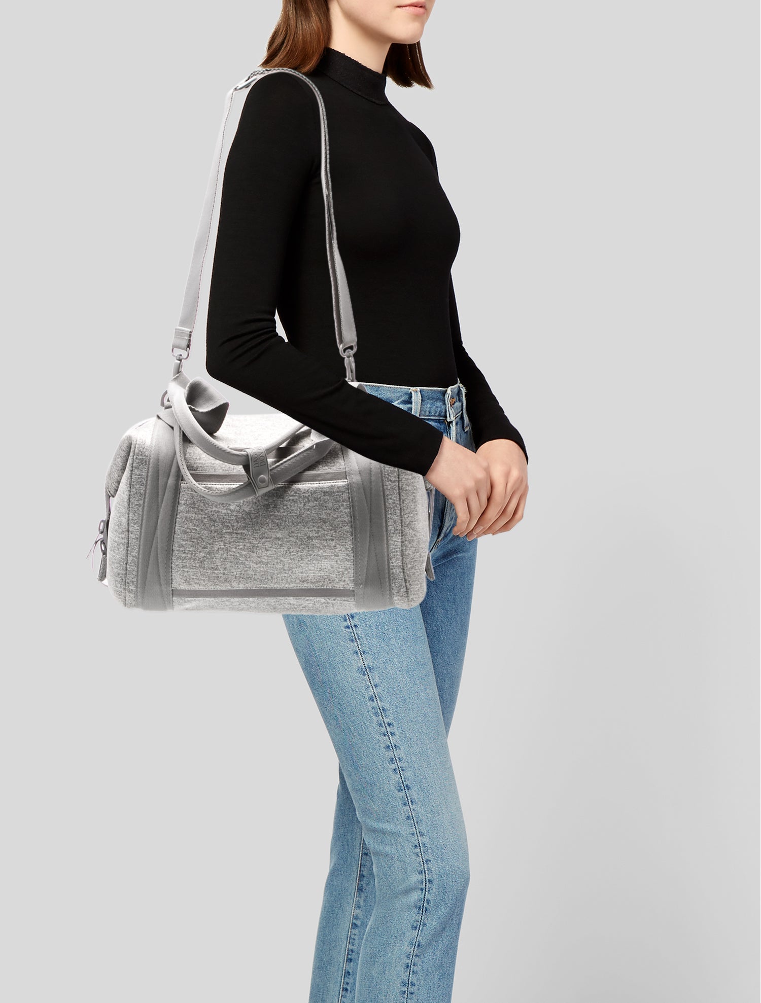 Dagne Dover Jersey Top Handle Bag