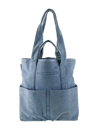 Dagne Dover Denim Bucket Bag