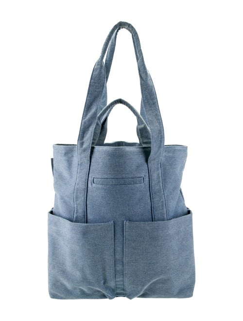 Dagne Dover Denim Bucket Bag