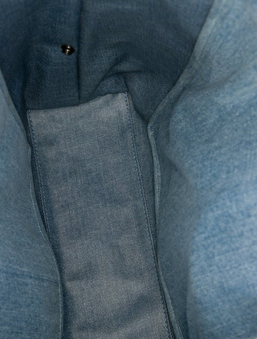 Dagne Dover Denim Bucket Bag