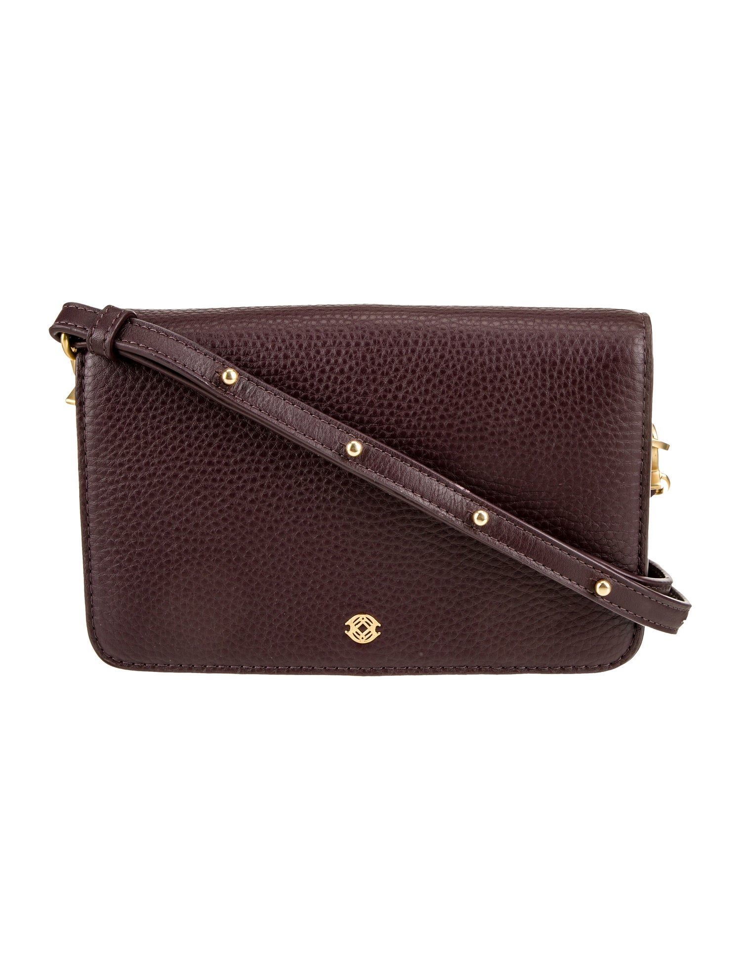 Dagne Dover Leather Crossbody Bag