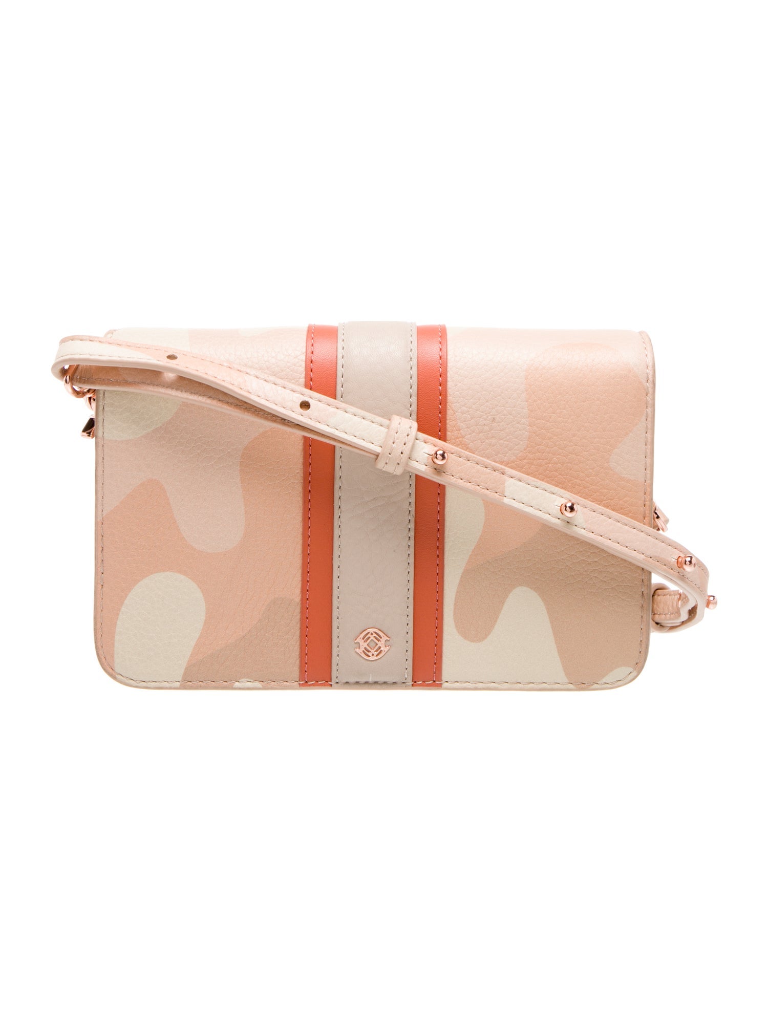 Dagne Dover Leather Clutch