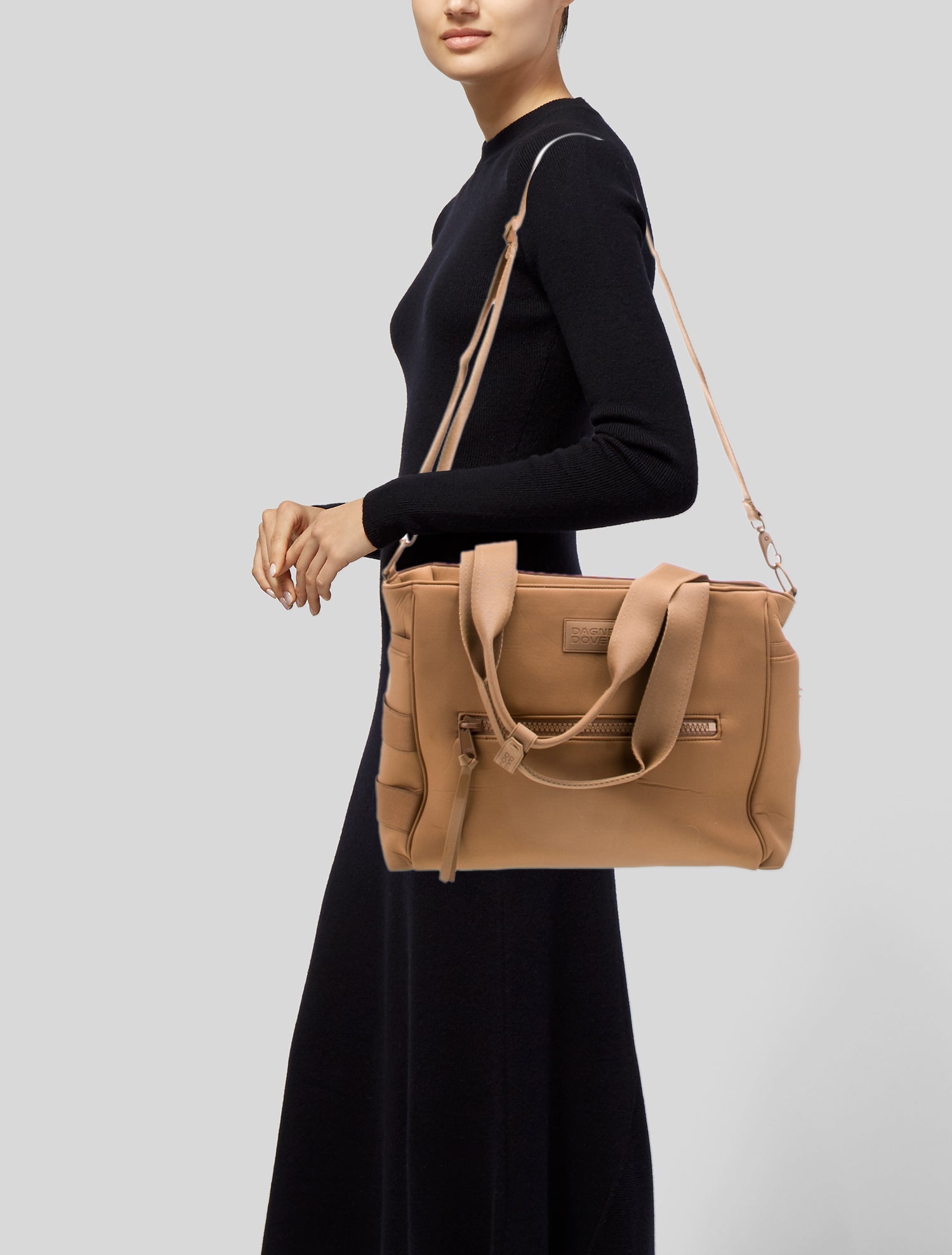 Dagne Dover Neoprene Shoulder Bag