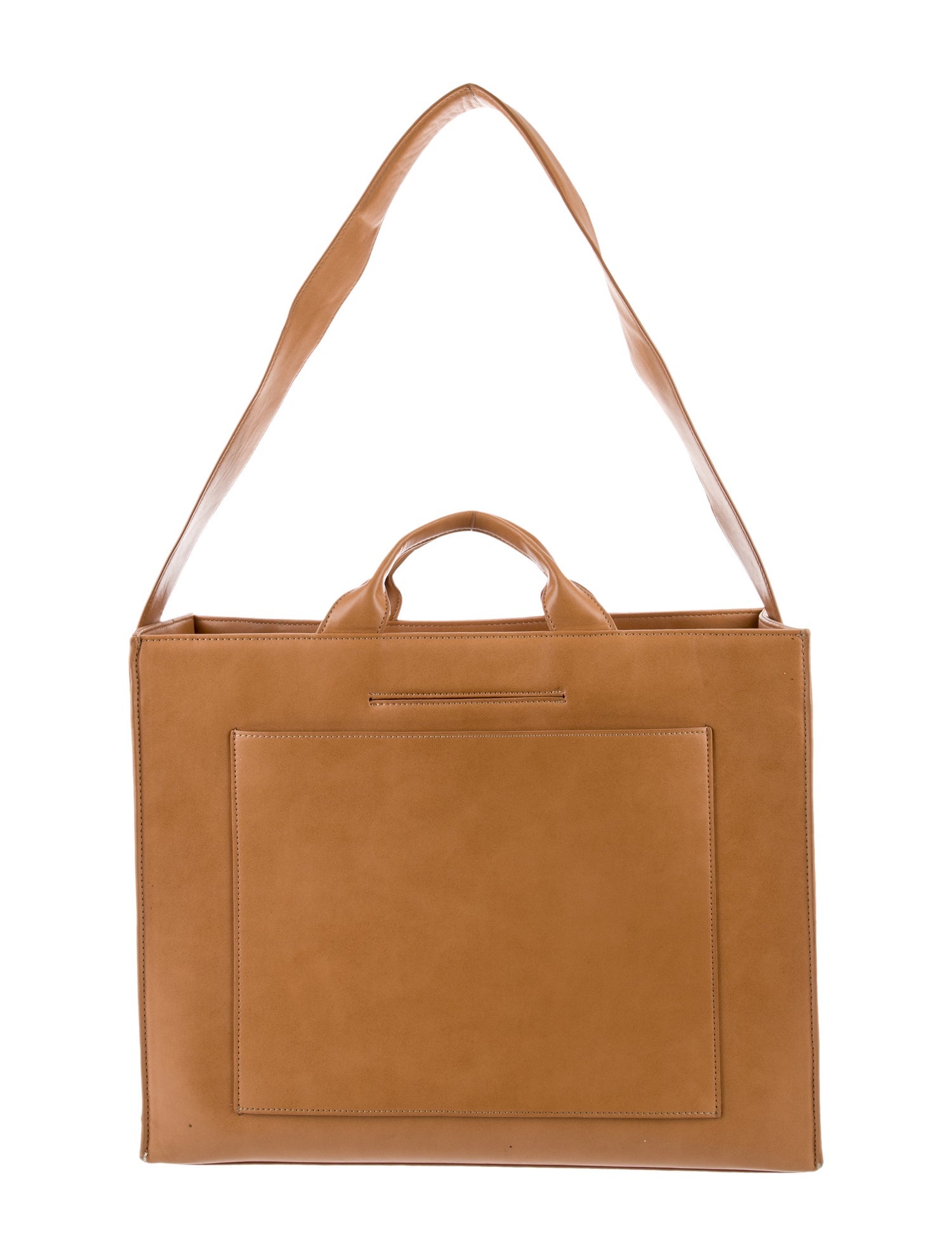 Dagne Dover Leather Weekender Bag