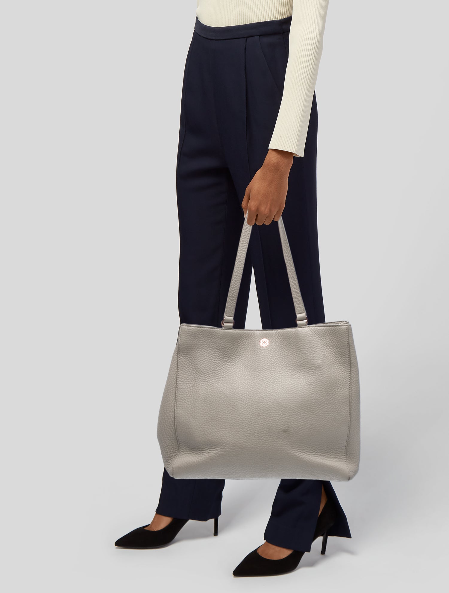 Dagne Dover Leather Tote