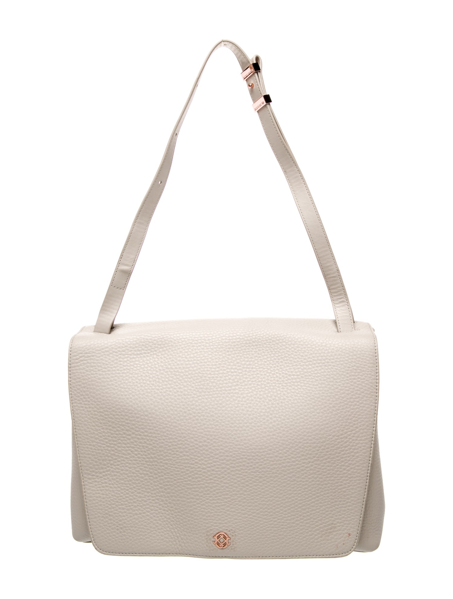 Dagne Dover Leather Messenger Bag