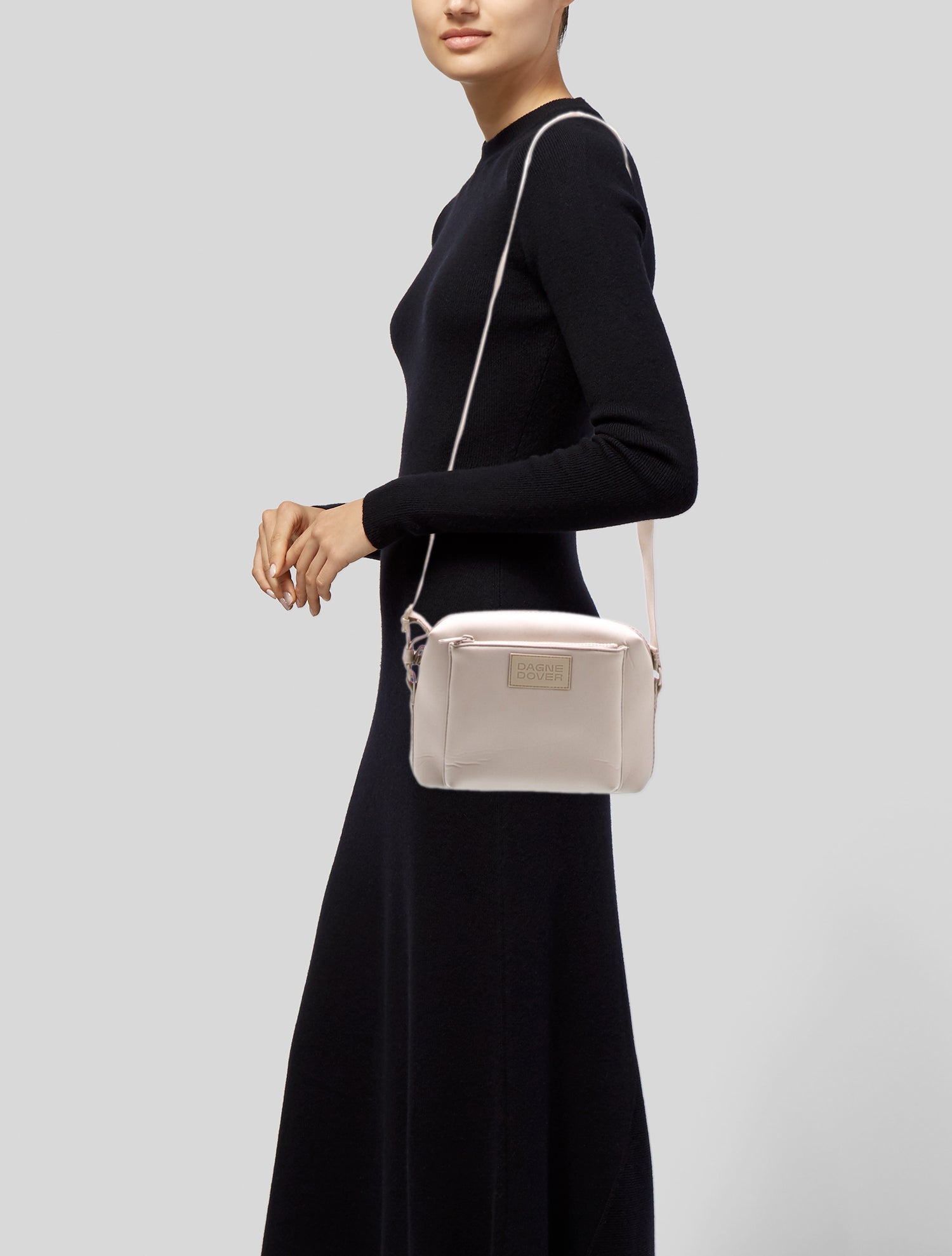 Dagne Dover Neoprene Crossbody Bag