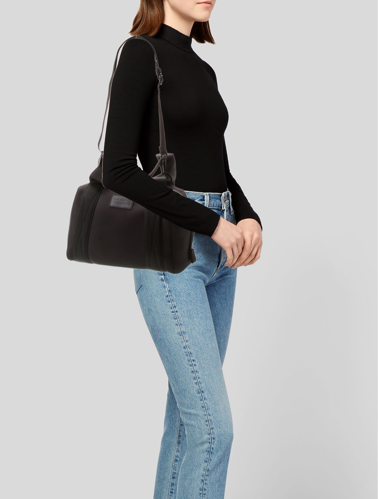 Dagne Dover Neoprene Messenger Bag