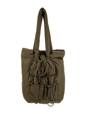Dagne Dover Nylon Bucket Bag