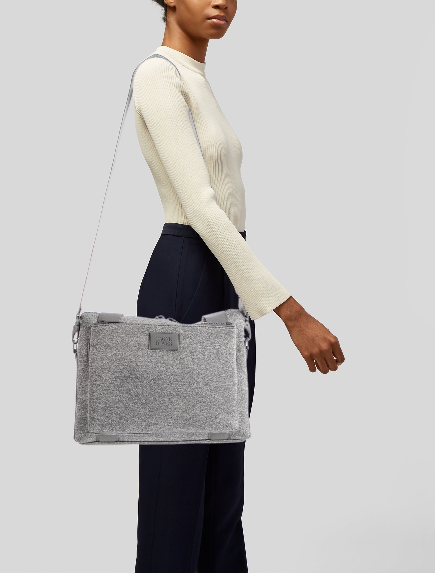 Dagne Dover Neoprene Messenger Bag