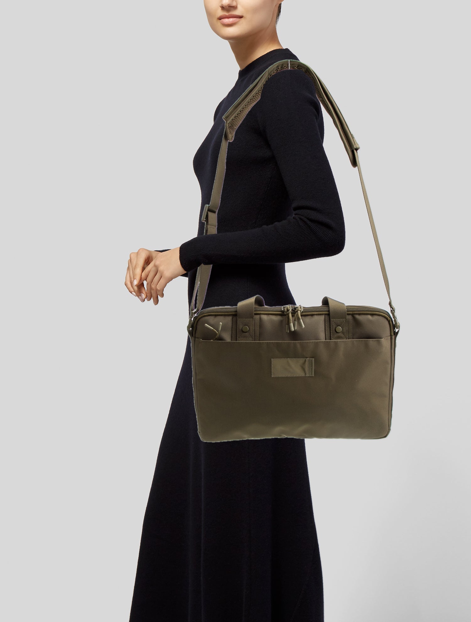 Dagne Dover Nylon Weekender Bag