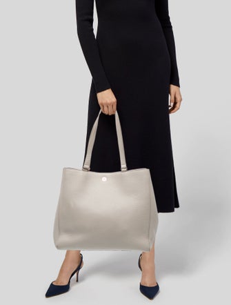 Dagne Dover Leather Tote