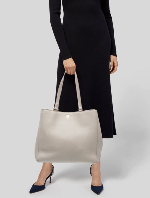 Dagne Dover Leather Tote