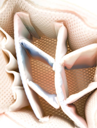 Dagne Dover pattern nylon cosmetic bag