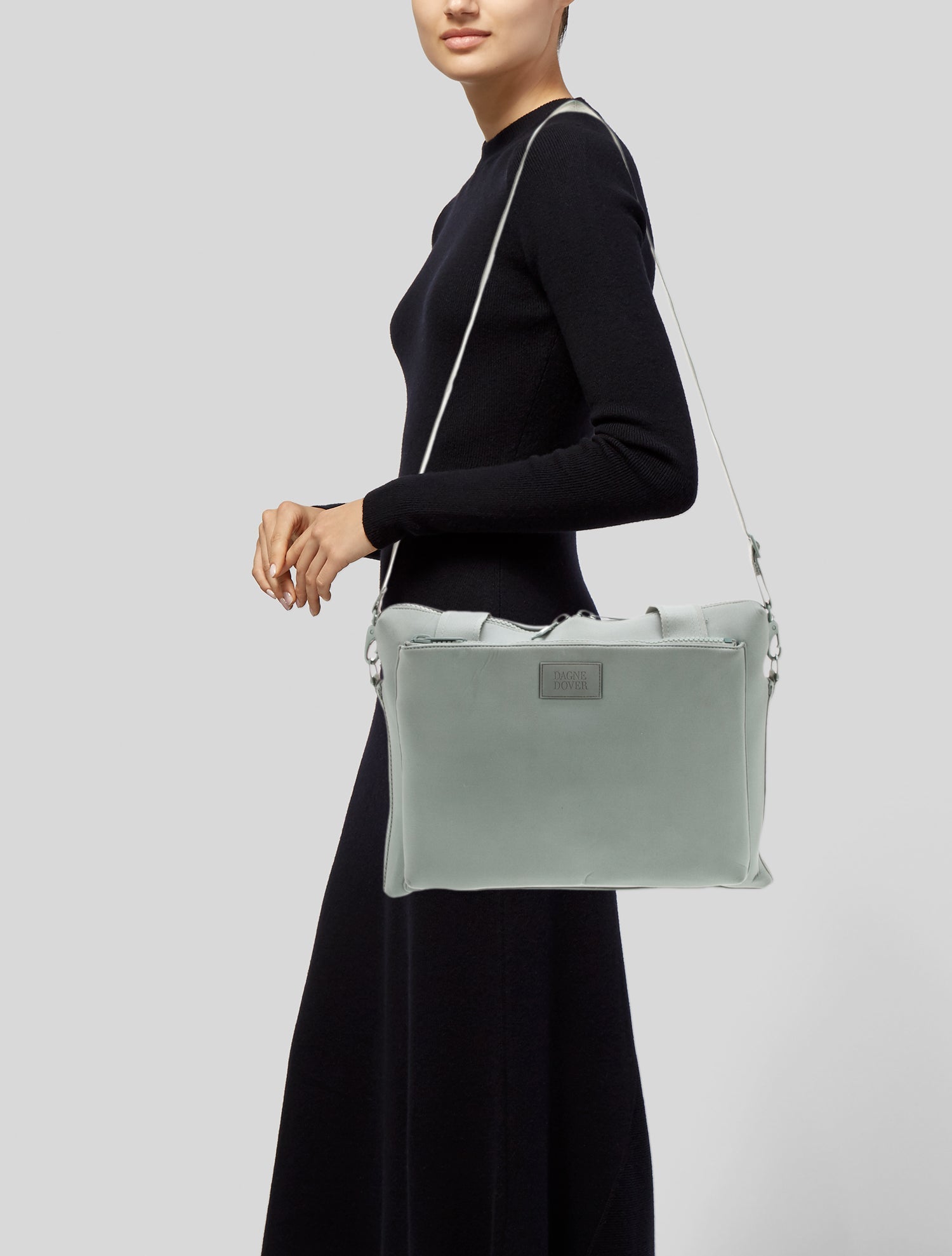 Dagne Dover Neoprene Shoulder Bag