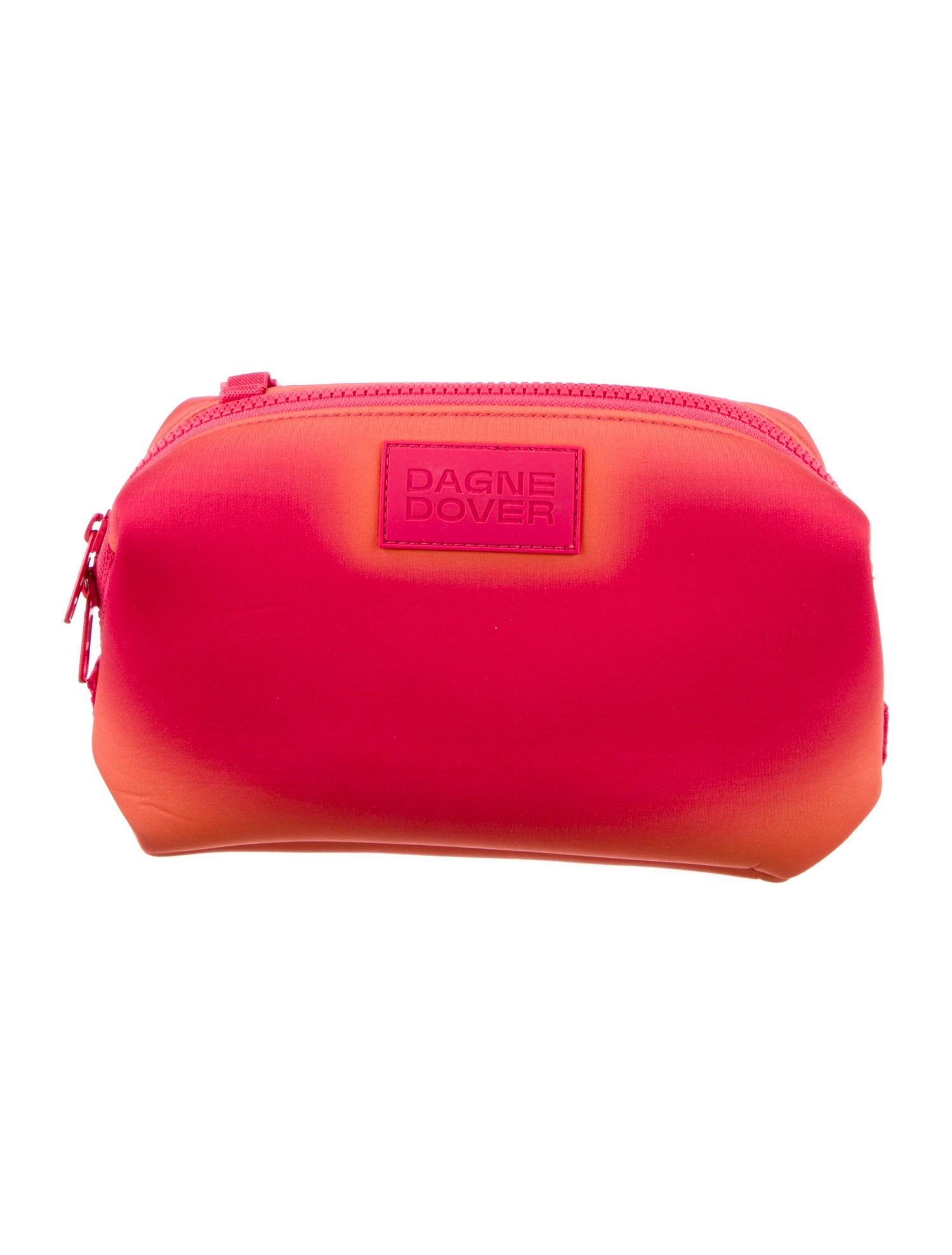 Dagne Dover Two-Tone Neoprene Cosmetic Bag