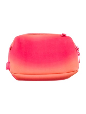 Dagne Dover Two-Tone Neoprene Cosmetic Bag